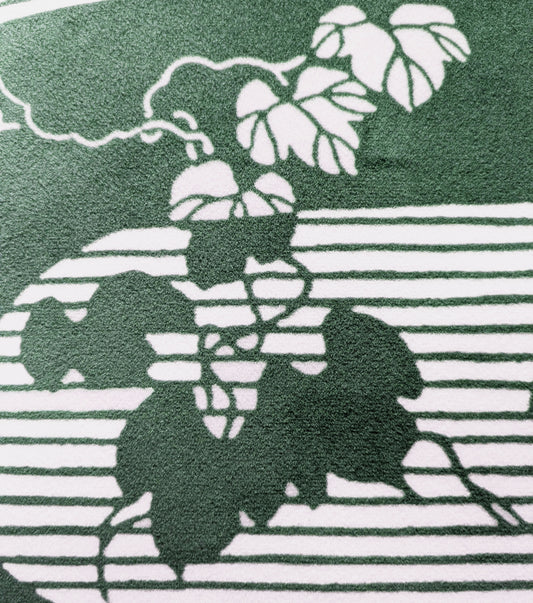 Morning Haze クッション - グリーン/ホワイト