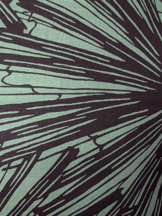 Radiance クッション - グリーン/ブラック