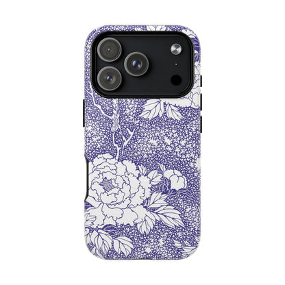 MagSafeタフケース - 姫（白/紫色） | iPhone 17 / iPhone 17 Air / iPhone 17 Pro / iPhone 17 Pro Max