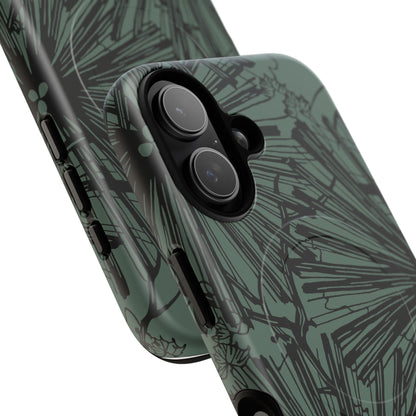 MagSafeタフケース - Radiance (グリーン/ブラック) | iPhone 17 / iPhone 17 Air / iPhone 17 Pro / iPhone 17 Pro Max