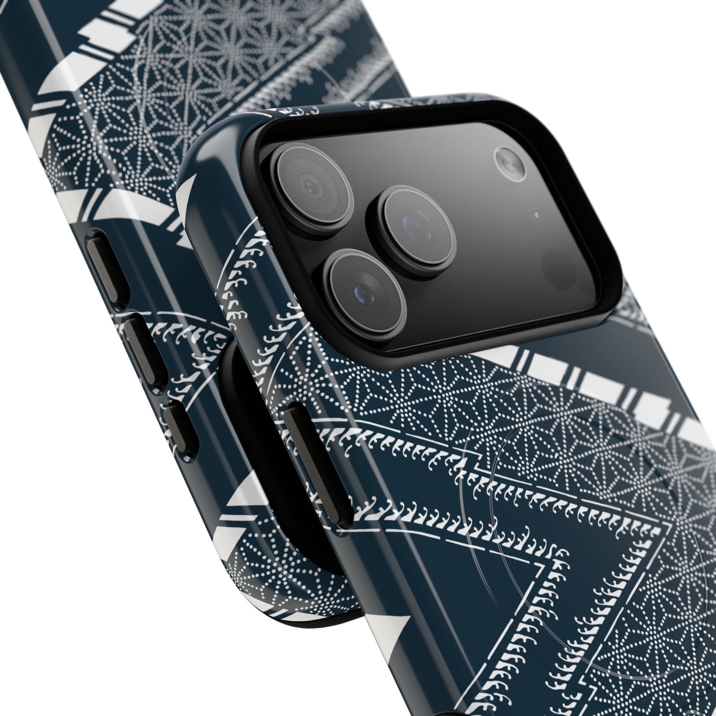 MagSafeタフケース - あっちこっち（白/ダックブルー）| iPhone 17 / iPhone 17 Air / iPhone 17 Pro / iPhone 17 Pro Max