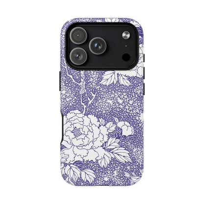 MagSafeタフケース - 姫（白/紫色） | iPhone 17 / iPhone 17 Air / iPhone 17 Pro / iPhone 17 Pro Max