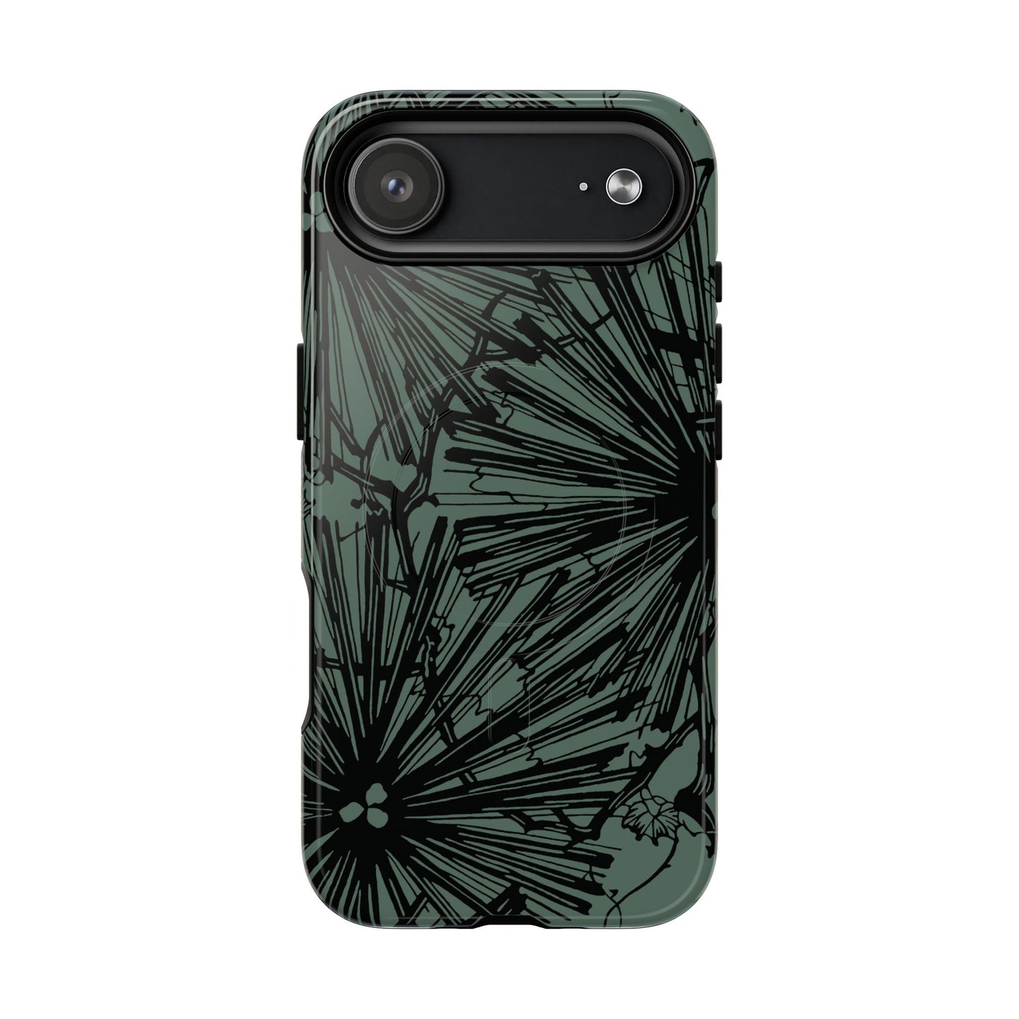 MagSafeタフケース - Radiance (グリーン/ブラック) | iPhone 17 / iPhone 17 Air / iPhone 17 Pro / iPhone 17 Pro Max