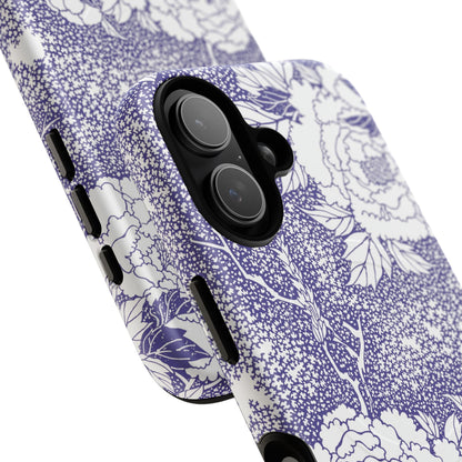 MagSafeタフケース - 姫（白/紫色） | iPhone 17 / iPhone 17 Air / iPhone 17 Pro / iPhone 17 Pro Max