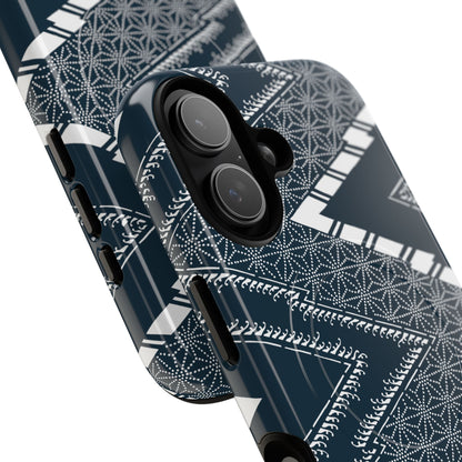 MagSafeタフケース - あっちこっち（白/ダックブルー）| iPhone 17 / iPhone 17 Air / iPhone 17 Pro / iPhone 17 Pro Max