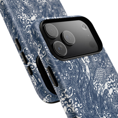 MagSafeタフケース - バシャンバシャン（ブルー） | iPhone 17 / iPhone 17 Air / iPhone 17 Pro / iPhone 17 Pro Max