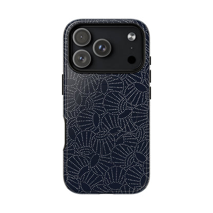 MagSafeタフケース - 団扇（白/ダックブルー）  | iPhone 17 / iPhone 17 Air / iPhone 17 Pro / iPhone 17 Pro Max