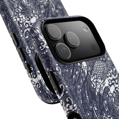 MagSafeタフケース - バシャンバシャン（ダックブルー） | iPhone 17 / iPhone 17 Air / iPhone 17 Pro / iPhone 17 Pro Max