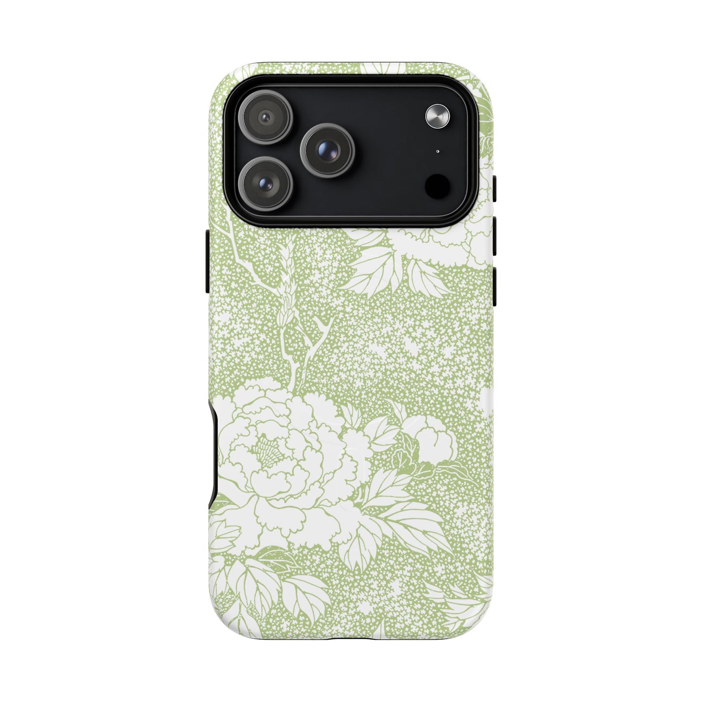 MagSafeタフケース - 姫（白/薄緑） | iPhone 17 / iPhone 17 Air / iPhone 17 Pro / iPhone 17 Pro Max