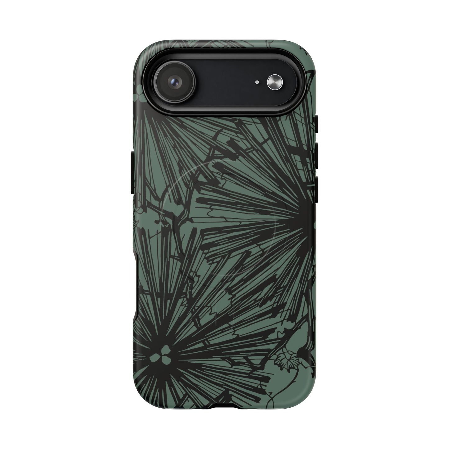 MagSafeタフケース - Radiance (グリーン/ブラック) | iPhone 17 / iPhone 17 Air / iPhone 17 Pro / iPhone 17 Pro Max