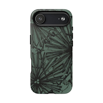 MagSafeタフケース - Radiance (グリーン/ブラック) | iPhone 17 / iPhone 17 Air / iPhone 17 Pro / iPhone 17 Pro Max