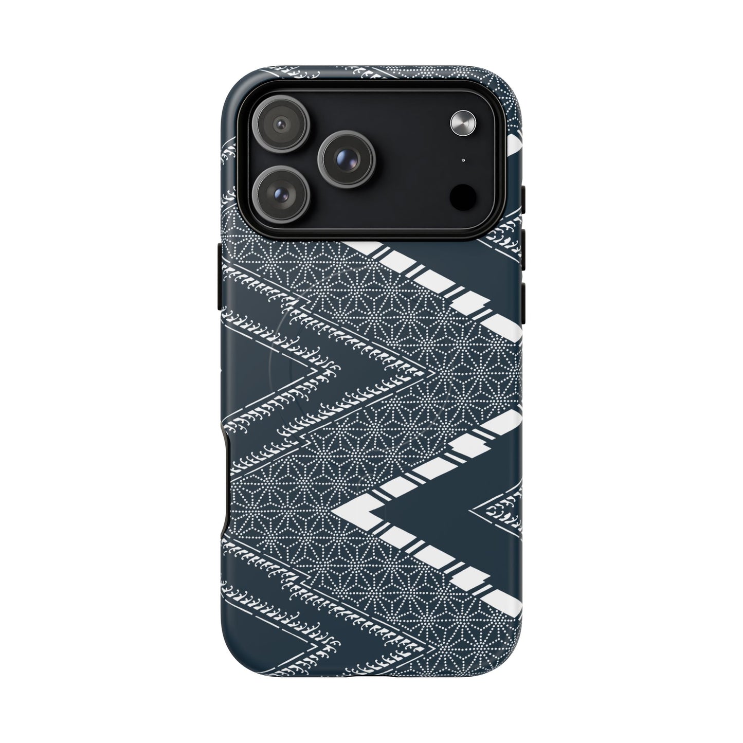 MagSafeタフケース - あっちこっち（白/ダックブルー）| iPhone 17 / iPhone 17 Air / iPhone 17 Pro / iPhone 17 Pro Max