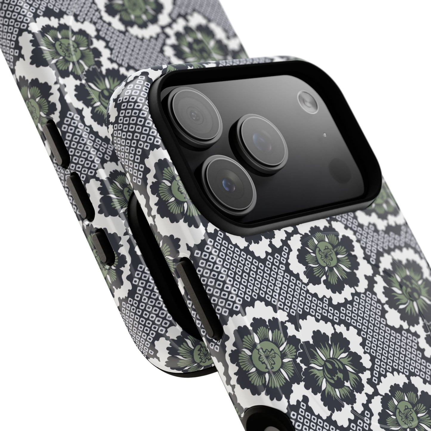 MagSafeタフケース - On the Dot (グリーン/ダックブルー) | iPhone 17 / iPhone 17 Air / iPhone 17 Pro / iPhone 17 Pro Max