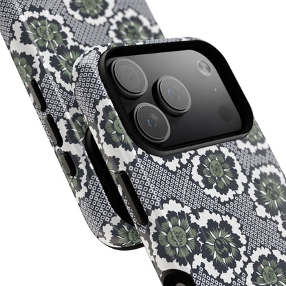 MagSafeタフケース - On the Dot (グリーン/ダックブルー) | iPhone 17 / iPhone 17 Air / iPhone 17 Pro / iPhone 17 Pro Max