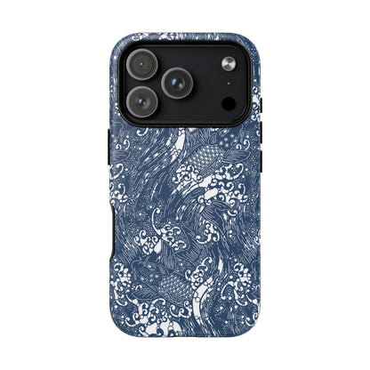 MagSafeタフケース - バシャンバシャン（ブルー） | iPhone 17 / iPhone 17 Air / iPhone 17 Pro / iPhone 17 Pro Max