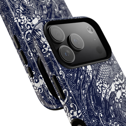 MagSafeタフケース - バシャンバシャン（ダックブルー） | iPhone 17 / iPhone 17 Air / iPhone 17 Pro / iPhone 17 Pro Max