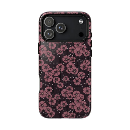 MagSafeタフケース - Blossom (ダークピンク) | iPhone 17 / iPhone 17 Air / iPhone 17 Pro / iPhone 17 Pro Max