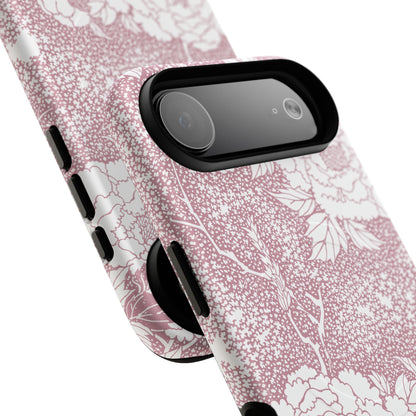 MagSafeタフケース - 姫（白/ピンク） | iPhone 17 / iPhone 17 Air / iPhone 17 Pro / iPhone 17 Pro Max