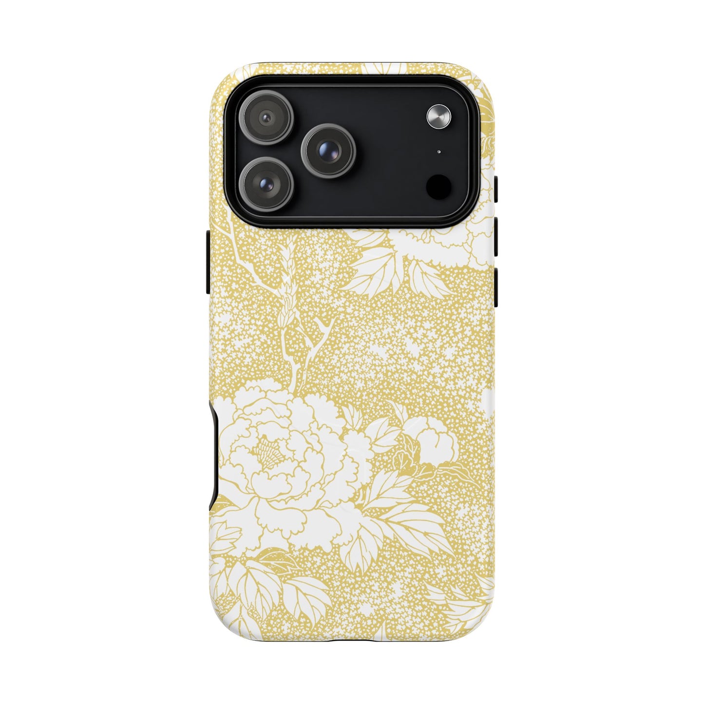 MagSafeタフケース - 姫（白/淡い黄色） | iPhone 17 / iPhone 17 Air / iPhone 17 Pro / iPhone 17 Pro Max