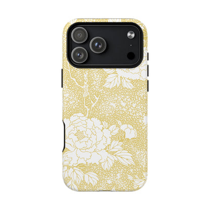 MagSafeタフケース - 姫（白/淡い黄色） | iPhone 17 / iPhone 17 Air / iPhone 17 Pro / iPhone 17 Pro Max