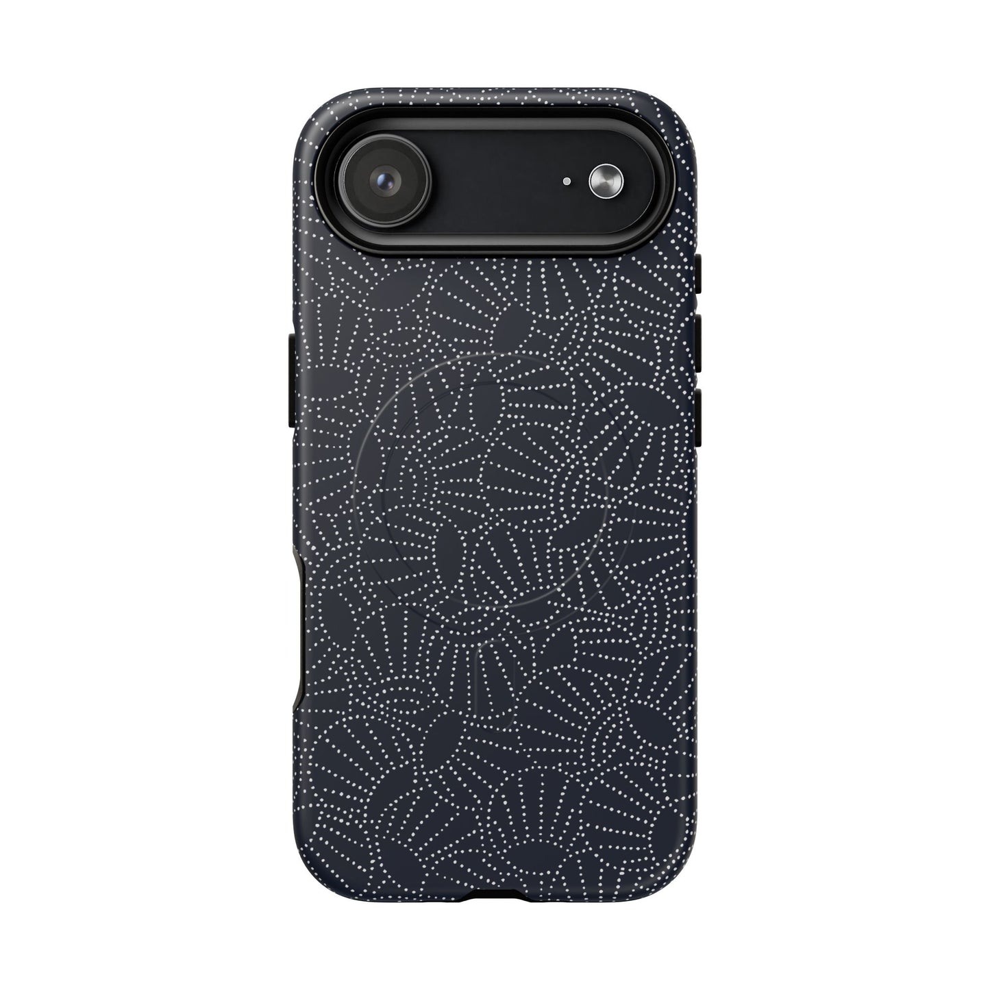 MagSafeタフケース - 団扇（白/ダックブルー）  | iPhone 17 / iPhone 17 Air / iPhone 17 Pro / iPhone 17 Pro Max