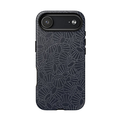 MagSafeタフケース - 団扇（白/ダックブルー）  | iPhone 17 / iPhone 17 Air / iPhone 17 Pro / iPhone 17 Pro Max