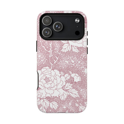 MagSafeタフケース - 姫（白/ピンク） | iPhone 17 / iPhone 17 Air / iPhone 17 Pro / iPhone 17 Pro Max