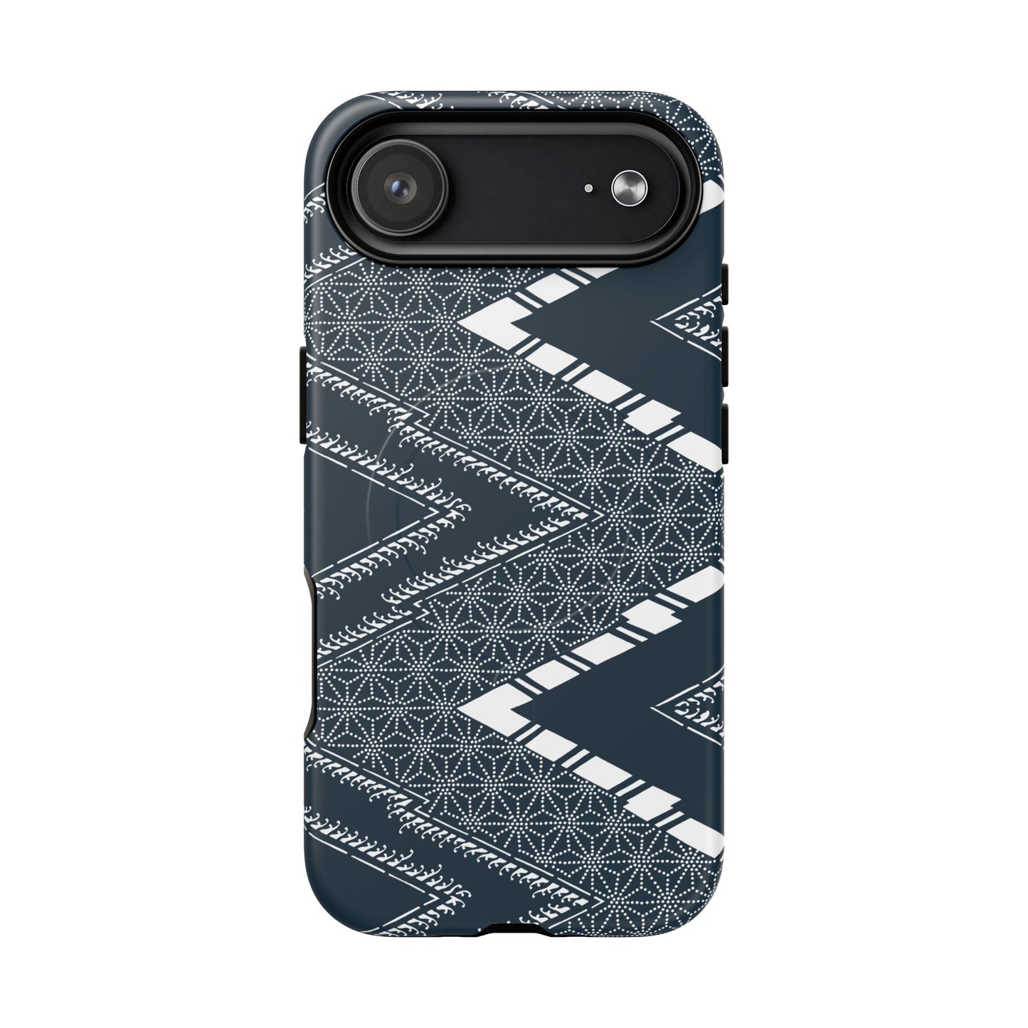 MagSafeタフケース - あっちこっち（白/ダックブルー）| iPhone 17 / iPhone 17 Air / iPhone 17 Pro / iPhone 17 Pro Max