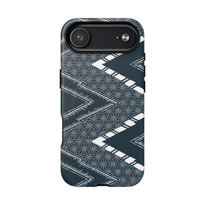 MagSafeタフケース - あっちこっち（白/ダックブルー）| iPhone 17 / iPhone 17 Air / iPhone 17 Pro / iPhone 17 Pro Max