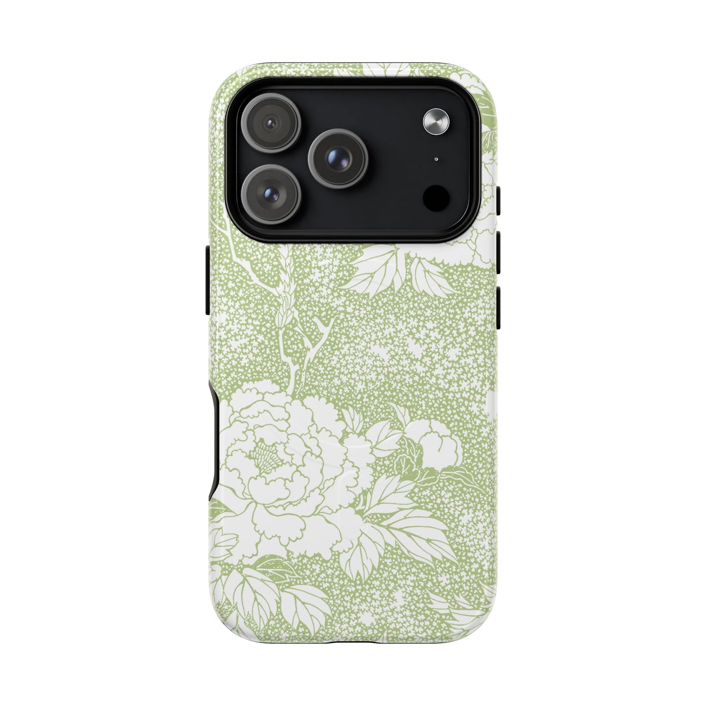 MagSafeタフケース - 姫（白/薄緑） | iPhone 17 / iPhone 17 Air / iPhone 17 Pro / iPhone 17 Pro Max