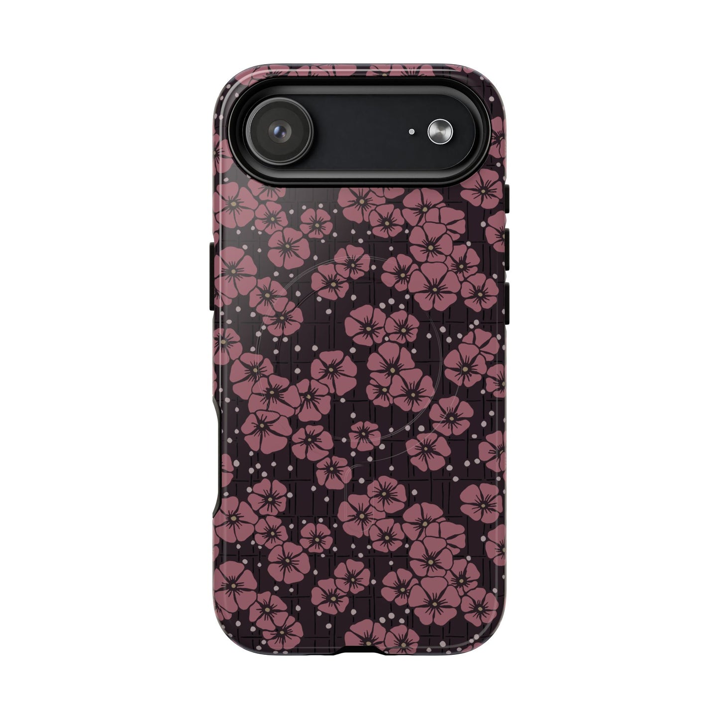 MagSafeタフケース - Blossom (ダークピンク) | iPhone 17 / iPhone 17 Air / iPhone 17 Pro / iPhone 17 Pro Max