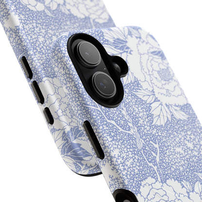 MagSafeタフケース - 姫（白/水色） | iPhone 17 / iPhone 17 Air / iPhone 17 Pro / iPhone 17 Pro Max