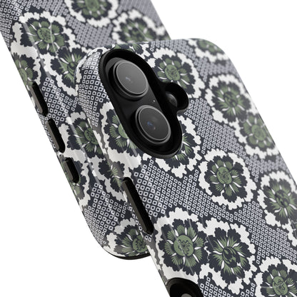 MagSafeタフケース - On the Dot (グリーン/ダックブルー) | iPhone 17 / iPhone 17 Air / iPhone 17 Pro / iPhone 17 Pro Max