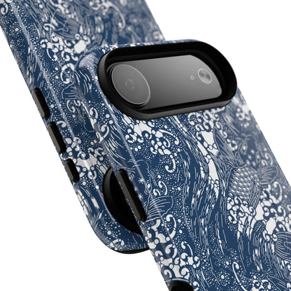 MagSafeタフケース - バシャンバシャン（ブルー） | iPhone 17 / iPhone 17 Air / iPhone 17 Pro / iPhone 17 Pro Max