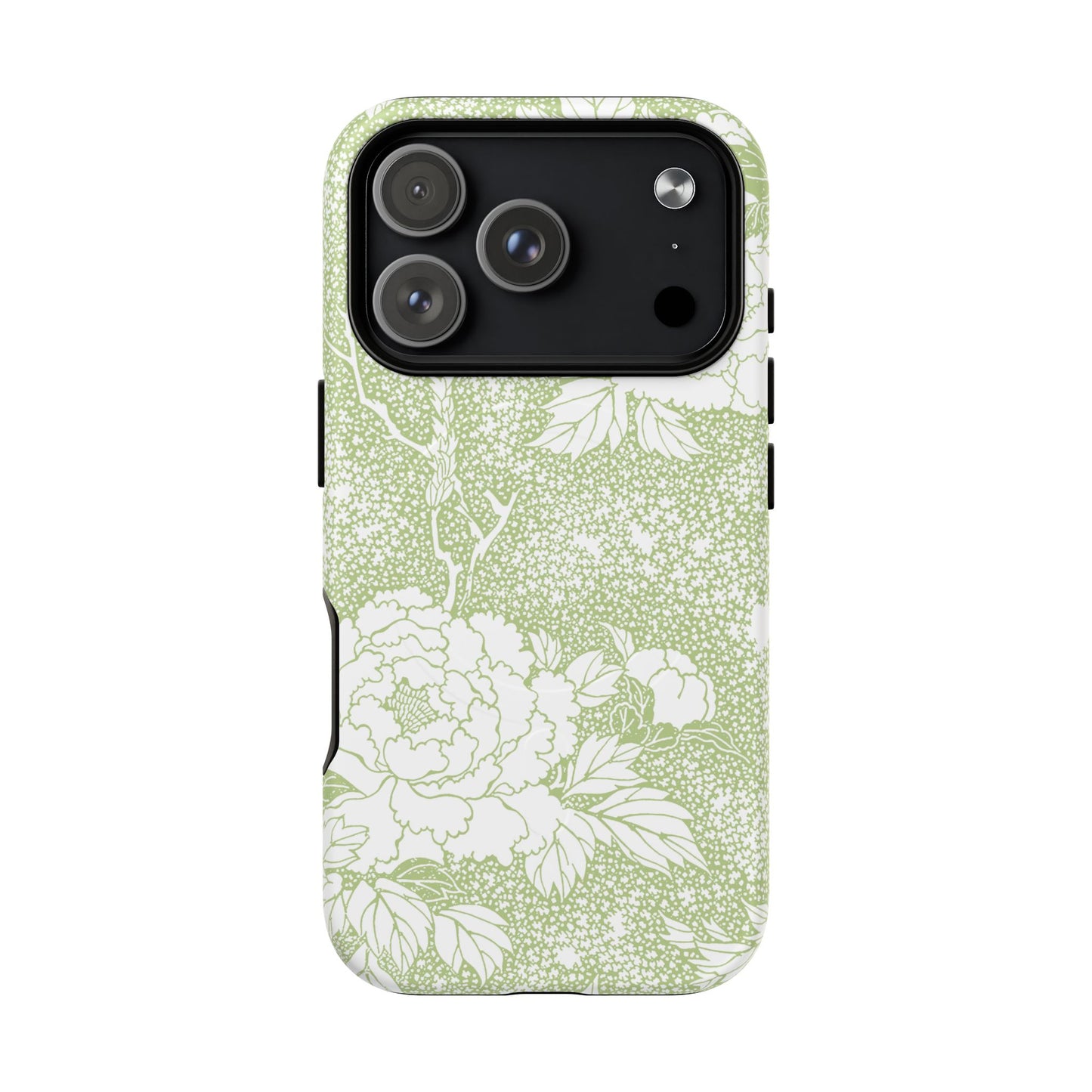 MagSafeタフケース - 姫（白/薄緑） | iPhone 17 / iPhone 17 Air / iPhone 17 Pro / iPhone 17 Pro Max