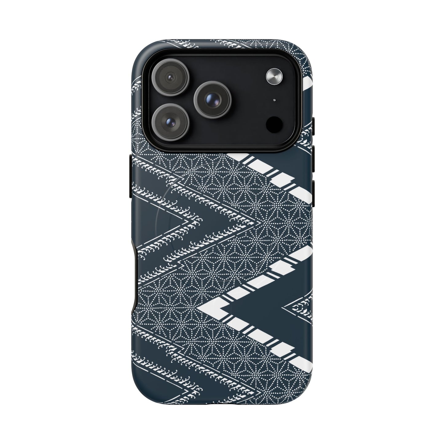 MagSafeタフケース - あっちこっち（白/ダックブルー）| iPhone 17 / iPhone 17 Air / iPhone 17 Pro / iPhone 17 Pro Max