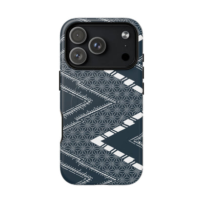 MagSafeタフケース - あっちこっち（白/ダックブルー）| iPhone 17 / iPhone 17 Air / iPhone 17 Pro / iPhone 17 Pro Max