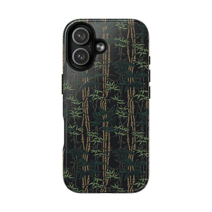 MagSafeタフケース - Bamboo Grove (レトロ) | iPhone 17 / iPhone 17 Air / iPhone 17 Pro / iPhone 17 Pro Max