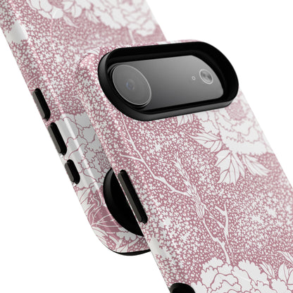 MagSafeタフケース - 姫（白/ピンク） | iPhone 17 / iPhone 17 Air / iPhone 17 Pro / iPhone 17 Pro Max