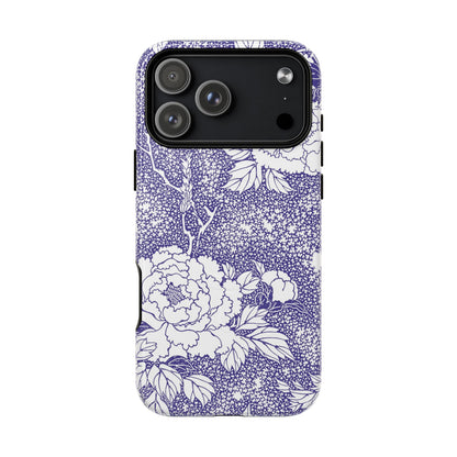 MagSafeタフケース - 姫（白/紫色） | iPhone 17 / iPhone 17 Air / iPhone 17 Pro / iPhone 17 Pro Max