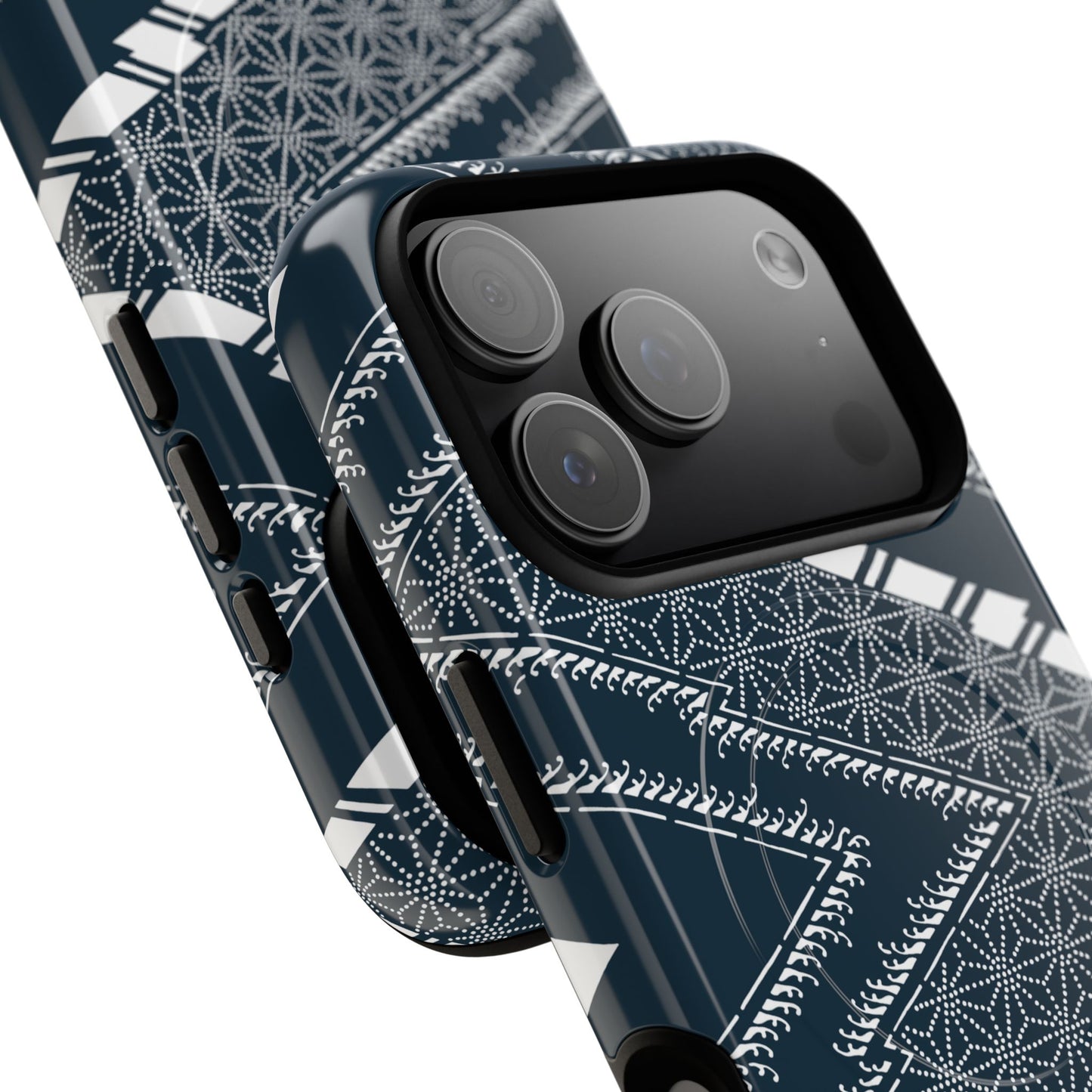 MagSafeタフケース - あっちこっち（白/ダックブルー）| iPhone 17 / iPhone 17 Air / iPhone 17 Pro / iPhone 17 Pro Max