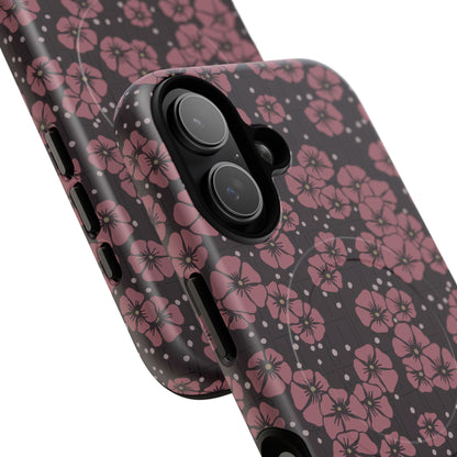 MagSafeタフケース - Blossom (ダークピンク) | iPhone 17 / iPhone 17 Air / iPhone 17 Pro / iPhone 17 Pro Max
