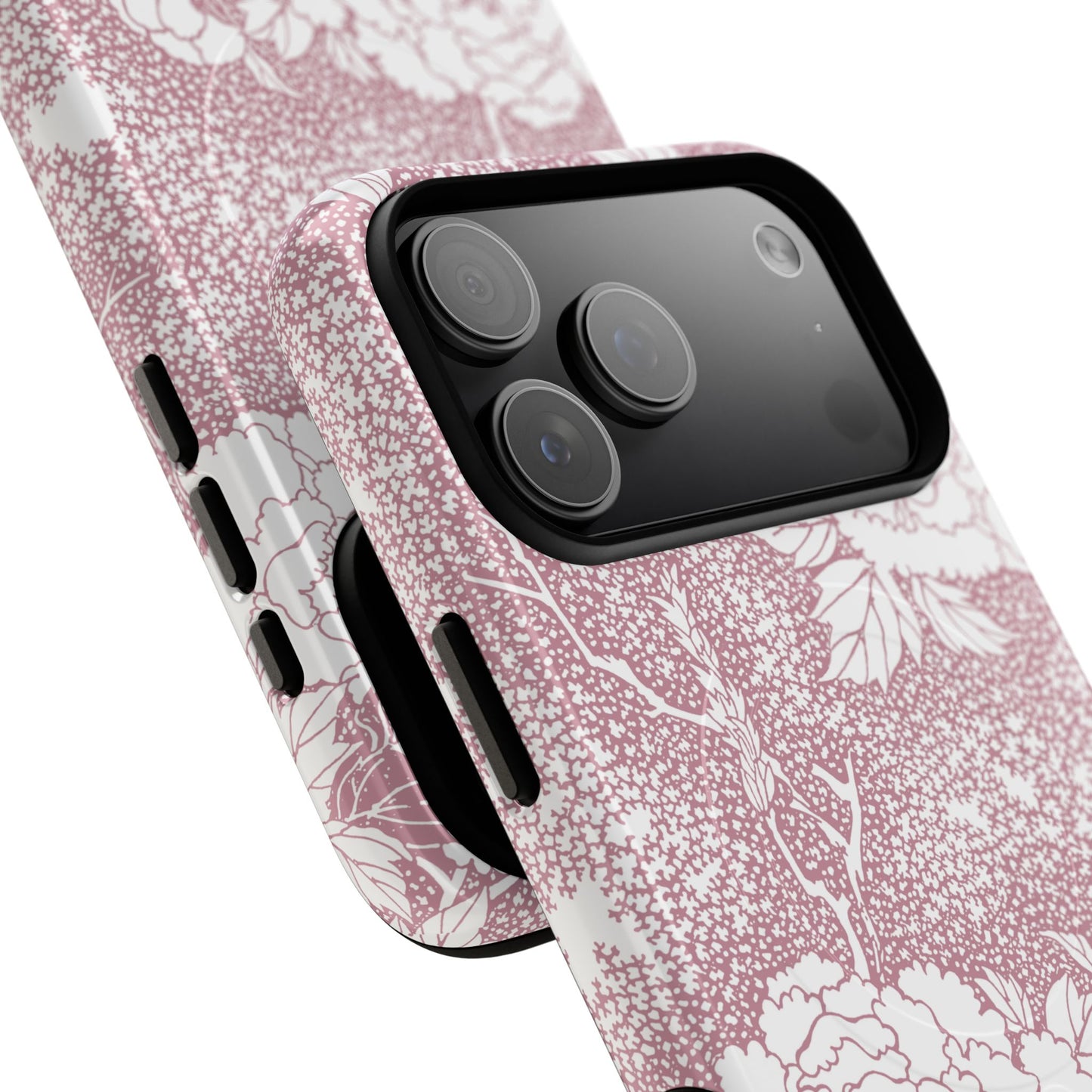 MagSafeタフケース - 姫（白/ピンク） | iPhone 17 / iPhone 17 Air / iPhone 17 Pro / iPhone 17 Pro Max