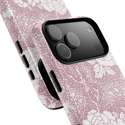 MagSafeタフケース - 姫（白/ピンク） | iPhone 17 / iPhone 17 Air / iPhone 17 Pro / iPhone 17 Pro Max