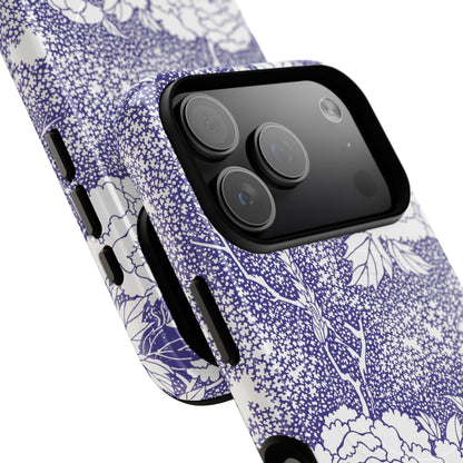 MagSafeタフケース - 姫（白/紫色） | iPhone 17 / iPhone 17 Air / iPhone 17 Pro / iPhone 17 Pro Max