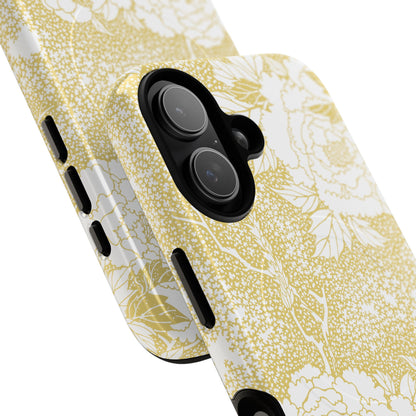 MagSafeタフケース - 姫（白/淡い黄色） | iPhone 17 / iPhone 17 Air / iPhone 17 Pro / iPhone 17 Pro Max