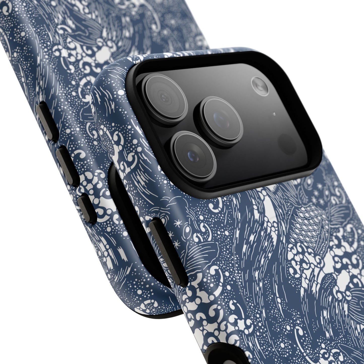 MagSafeタフケース - バシャンバシャン（ブルー） | iPhone 17 / iPhone 17 Air / iPhone 17 Pro / iPhone 17 Pro Max