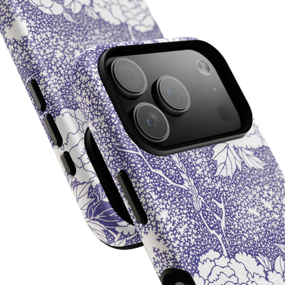 MagSafeタフケース - 姫（白/紫色） | iPhone 17 / iPhone 17 Air / iPhone 17 Pro / iPhone 17 Pro Max