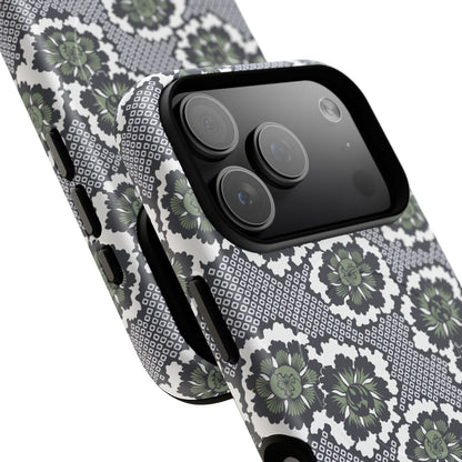 MagSafeタフケース - On the Dot (グリーン/ダックブルー) | iPhone 17 / iPhone 17 Air / iPhone 17 Pro / iPhone 17 Pro Max