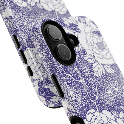 MagSafeタフケース - 姫（白/紫色） | iPhone 17 / iPhone 17 Air / iPhone 17 Pro / iPhone 17 Pro Max